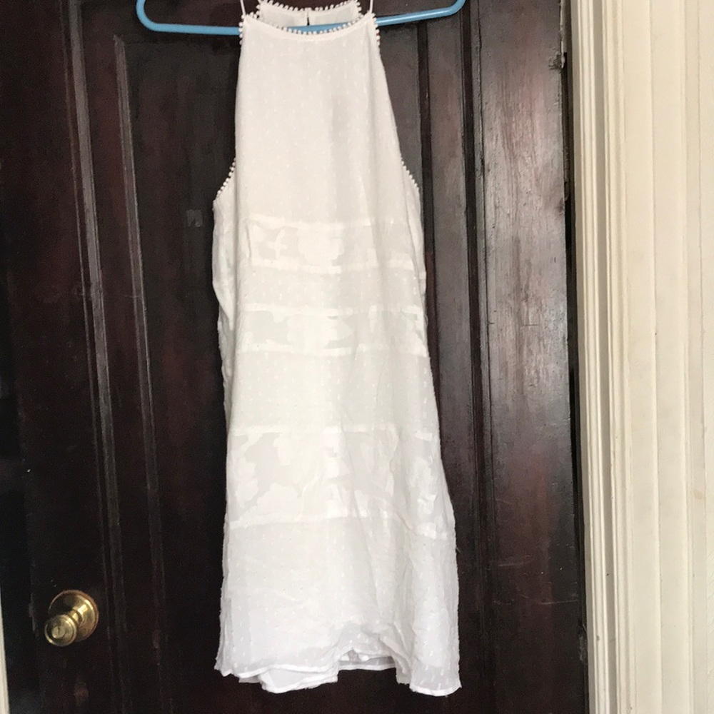 New with tags, Ann Taylor LOFT sleeveless white dress.